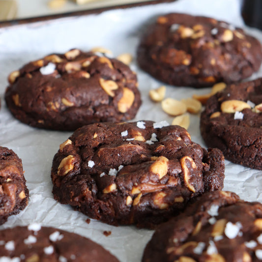 Gluten Free Peanut Brownies