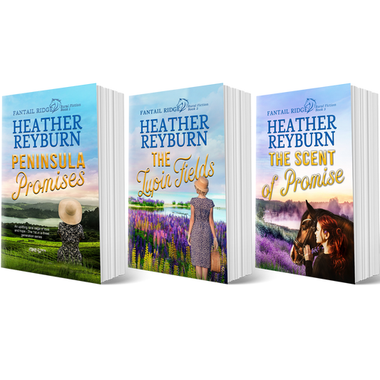 Fantail Ridge Series by Heather Reyburn. New Zealand rural fiction